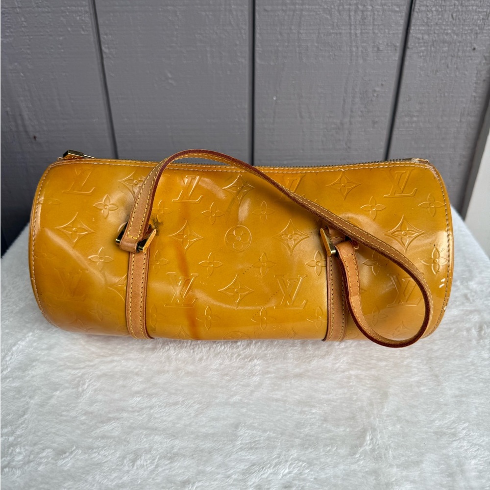 Louis Vuitton Mustard Monogram Barrel Bag
